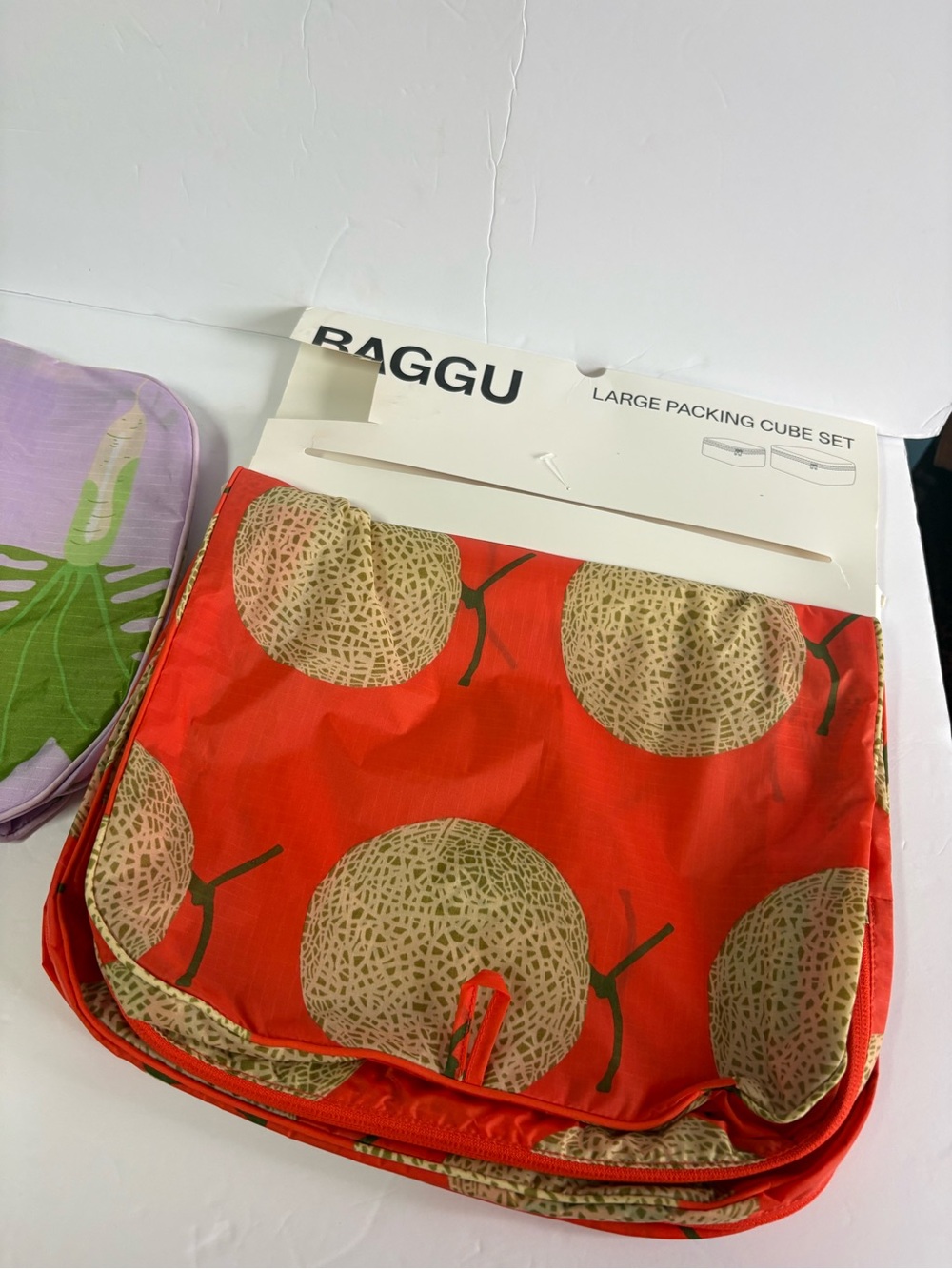 NWT BAGGU Recycled Nylon Large Packing Cube Set - Picture 7 of 15
